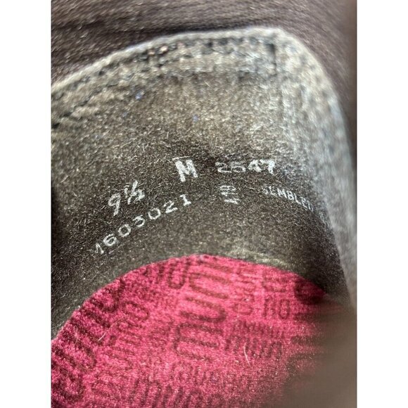 Munro Womens Shari Boot Size 9.5 Brown Leather Chelsea Bootie Block Heel Pull On - Picture 13 of 13